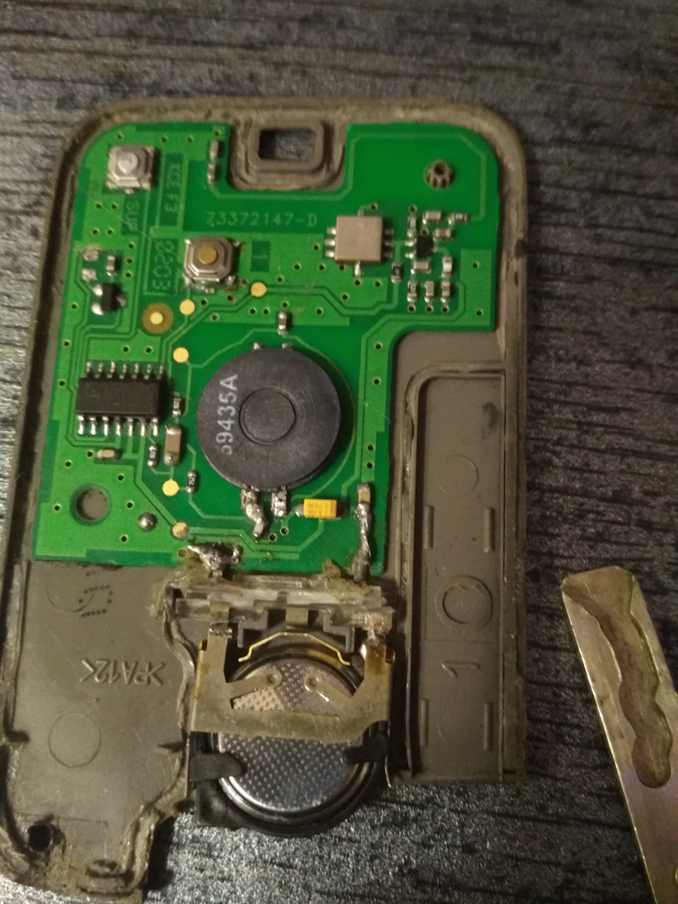 Перепайка чипа из моей карты в б/у оригинальную карту. — Renault Laguna ...