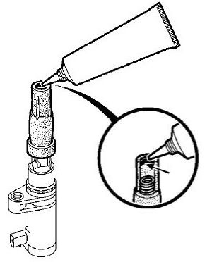 Смазка зажигания. Смазка диэлектрическая для свечей, наконечников катушек зажигания. Смазка для наконечников катушек зажигания артикул. Смазка диэлектрическая для колпачков катушек зажигания. Смазка диэлектрическая для высоковольтных наконечников свечей.