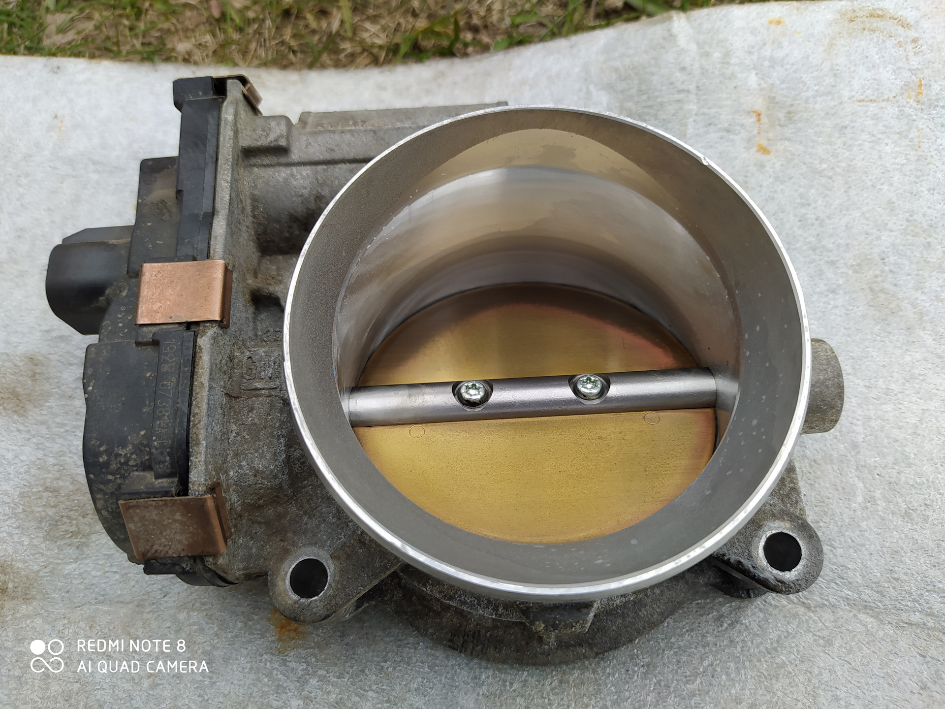 Промывка дроссельной заслонки + сброс адаптаций Escalade 2010 ...