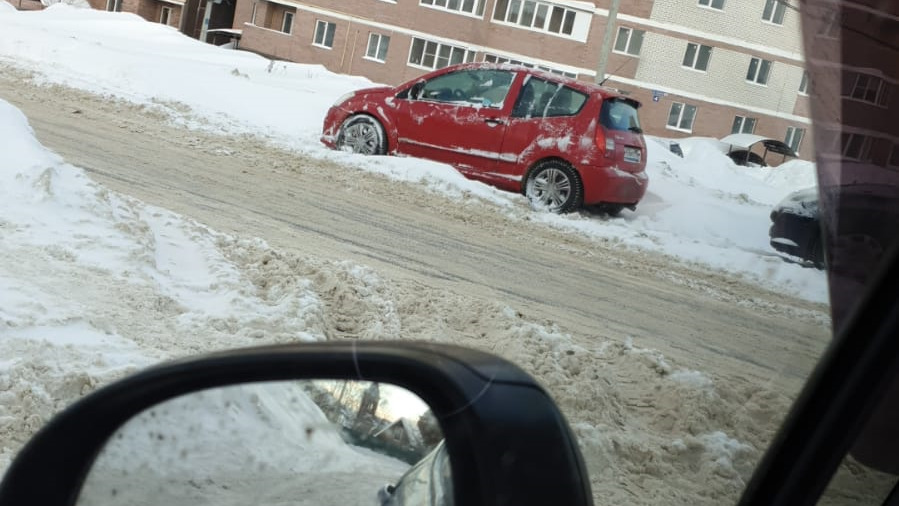 Citroen C2 Раненый