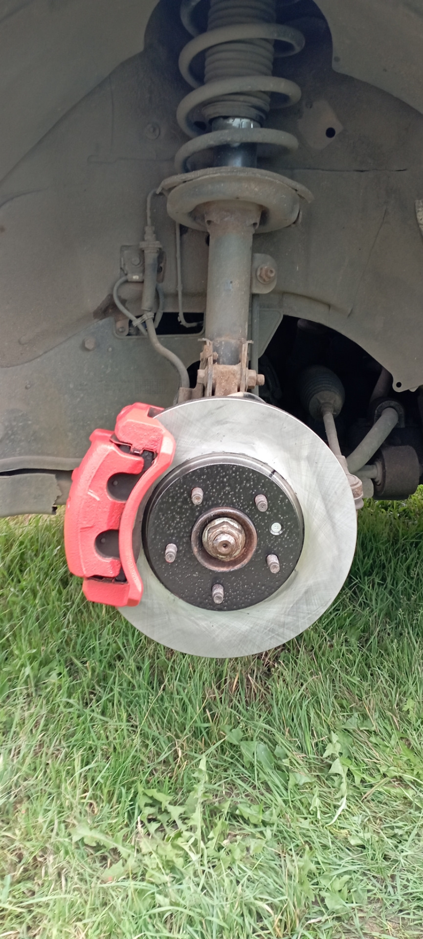 Новый диск и обновленный суппорт — Chevrolet Captiva (1G)