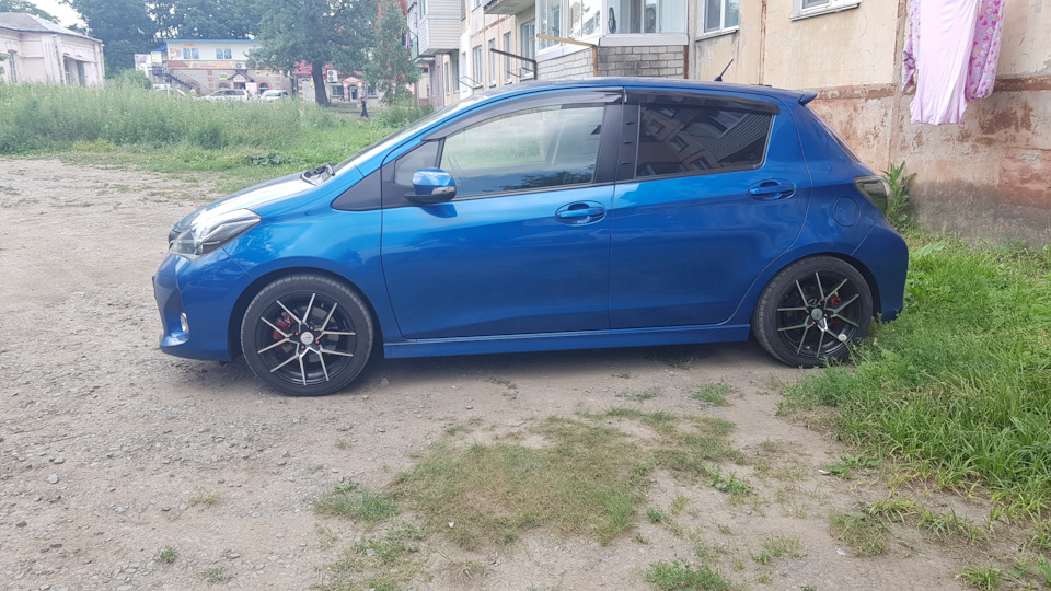 Повело Резину Китай. — Toyota Vitz (130), 1,5 л, 2016 года | шины | DRIVE2