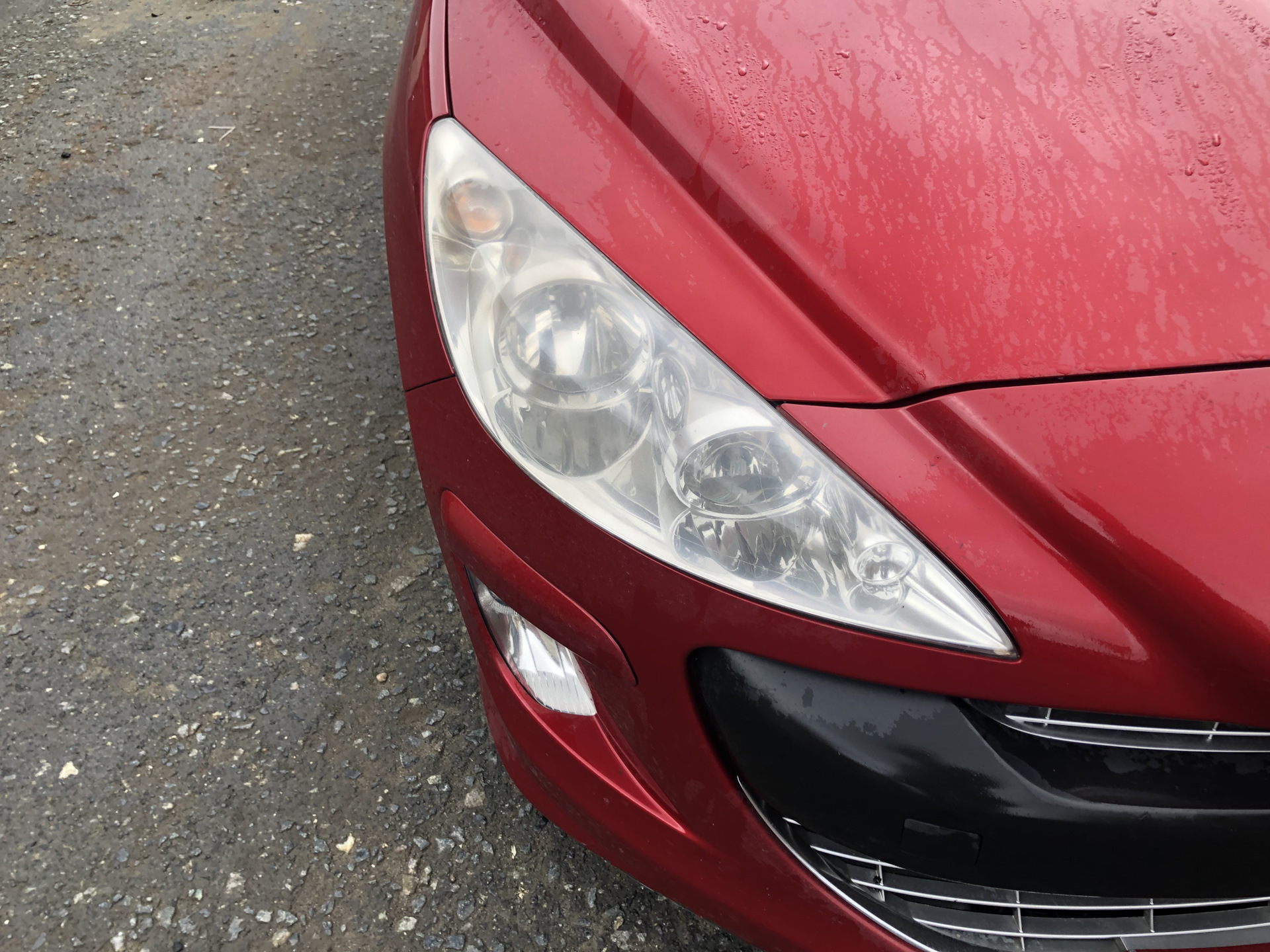 Полировка фар peugeot 407