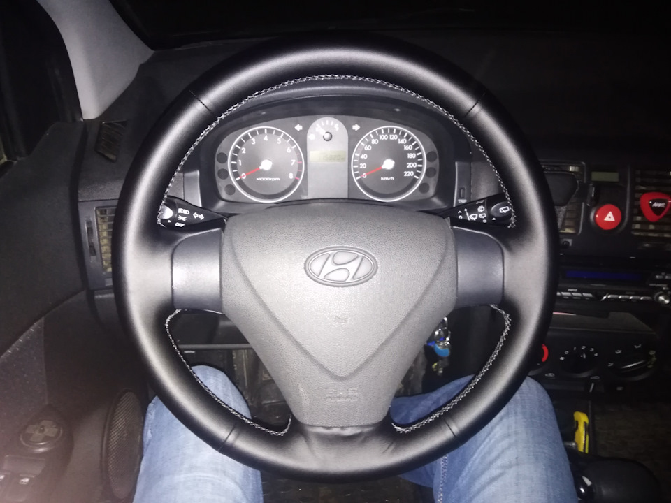 Перетяжка руля — Hyundai Getz, 1,4 л, 2008 года | стайлинг | DRIVE2