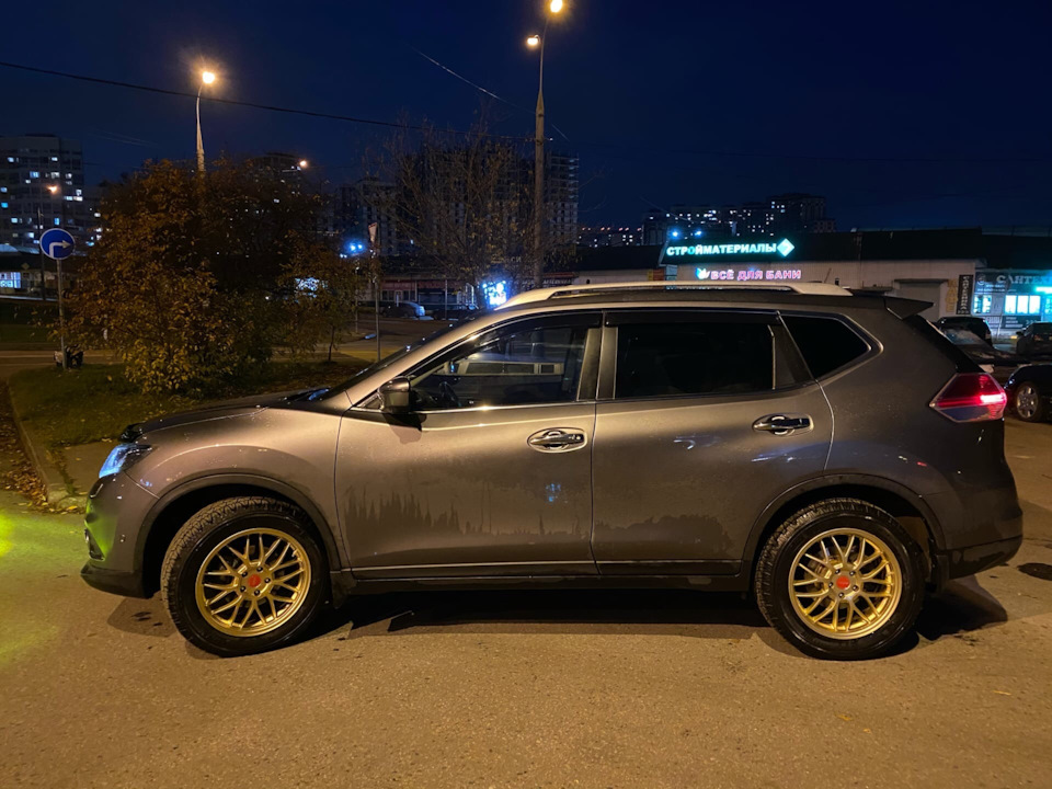 X-Trail t32 r18. Разболтовка Ниссан Жук 2015.