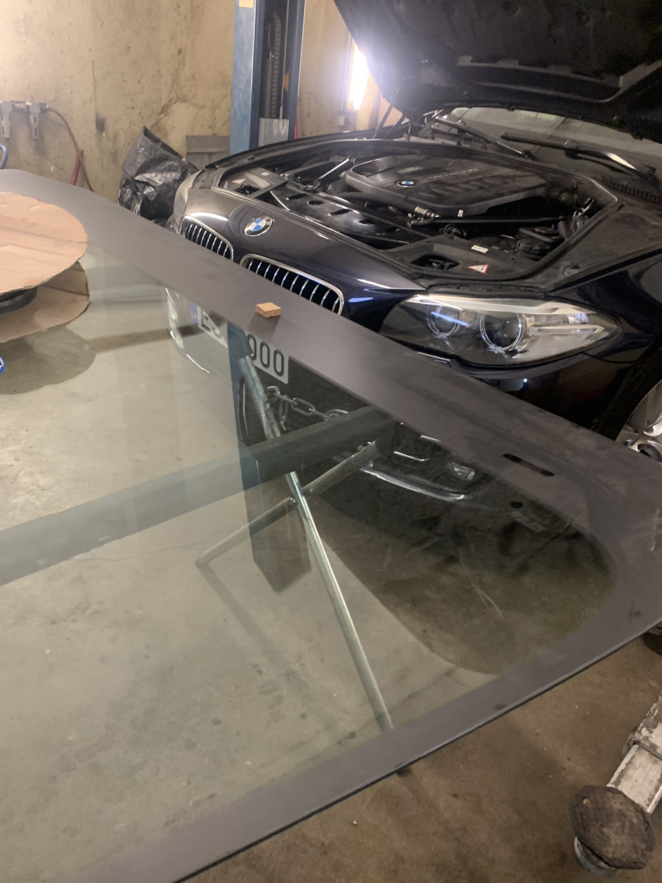 Замена лобового стекла! — BMW 5 series (F10), 3,5 л, 2014 года | другое ...