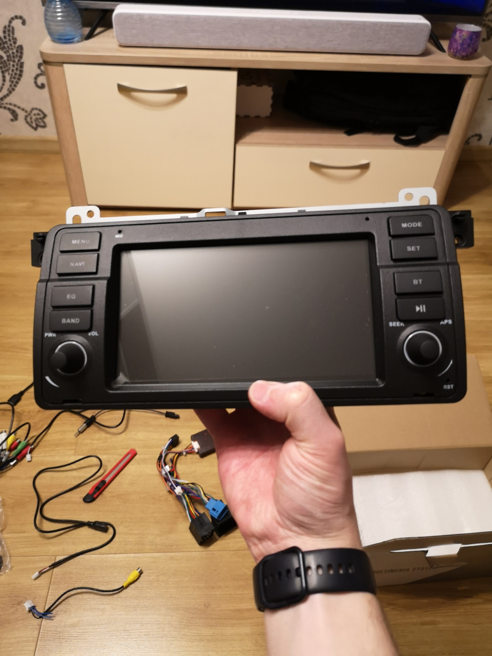 №64: Android магнитола Kapud 7" MTK8257 — BMW 3 series Compact (E46/5 ...