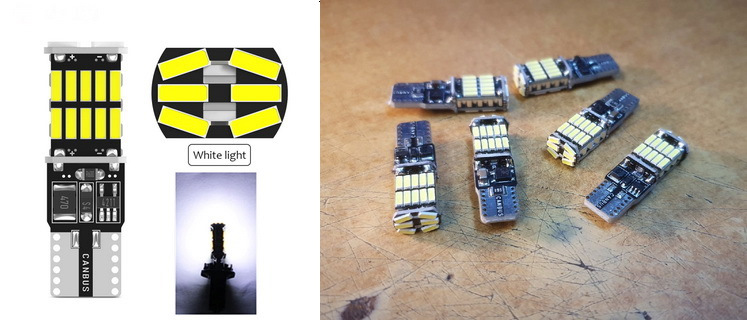 Белый свет, цоколь T10 — Lada Vesta SW Cross (1G)