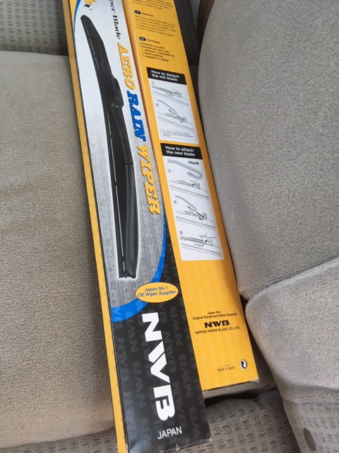 Щётки NWB Aero Rain Wiper — Toyota Corolla (120), 1,8 л, 2006 года ...