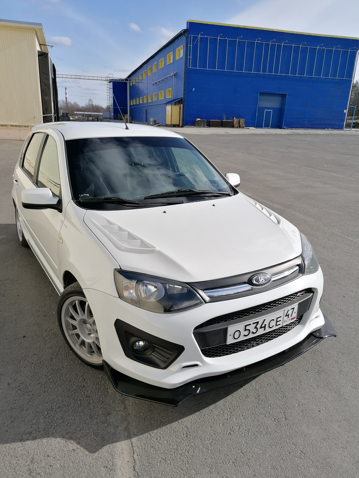 Сплиттер — Lada Калина Спорт (2G), 1,6 л, 2017 года | просто так | DRIVE2