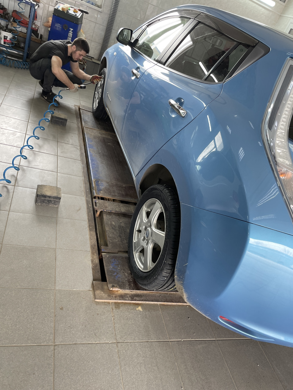 Фото в бортжурнале Nissan Leaf (1G)