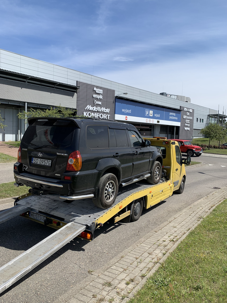 Дырявый радиатор и поездка домой но эвакуаторе — Hyundai Terracan, 2,9 л,  2004 года | поломка | DRIVE2