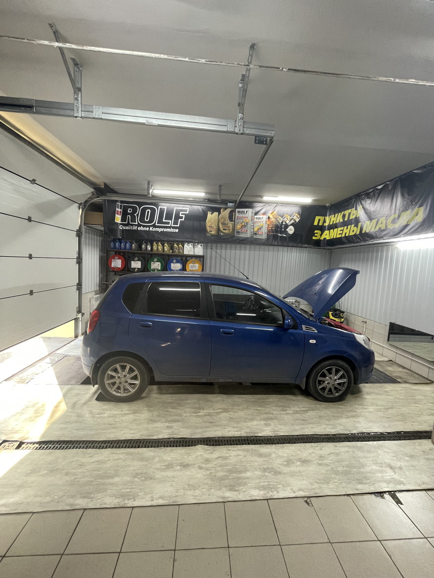 Замена масла — Chevrolet Aveo 5-door (1G), 1,2 л, 2008 года | визит на ...