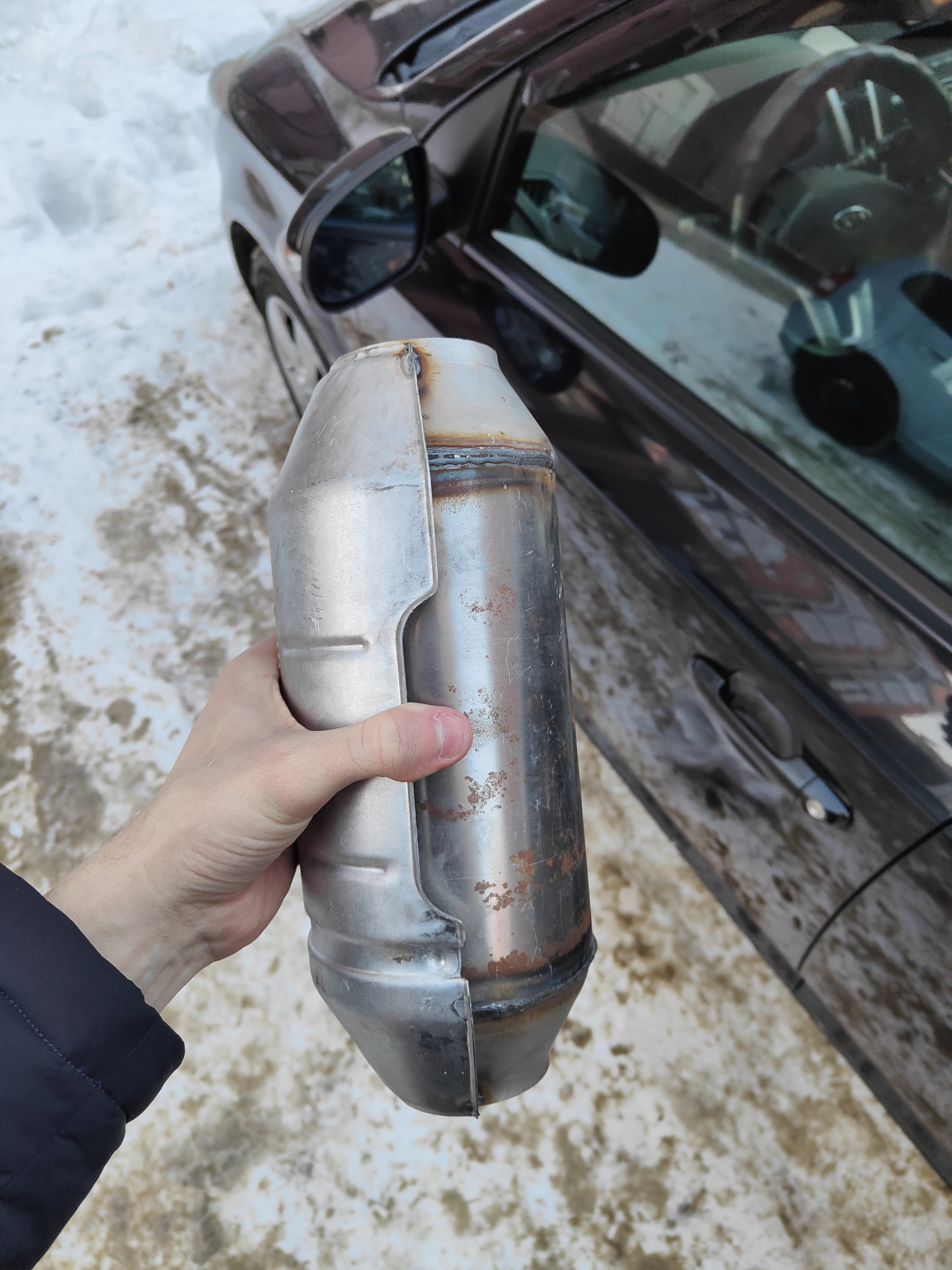 Ремонтный катализатор — KIA Ceed (1G), 1,6 л, 2011 года | запчасти | DRIVE2