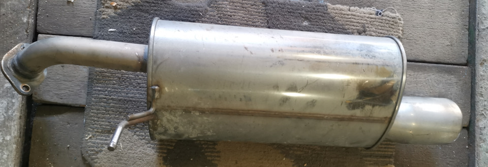 Глушитель AutoExe — Mazda Demio (3G), 1,3 л, 2010 года | тюнинг | DRIVE2