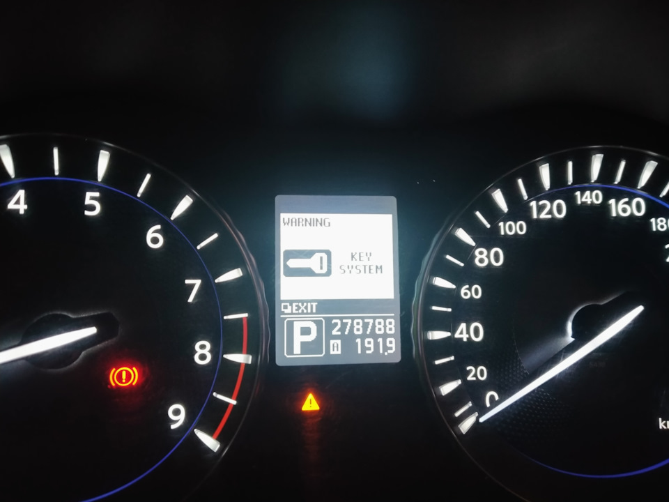 Warning Key System что это? — Infiniti M (3G), 3,7 л, 2012 года