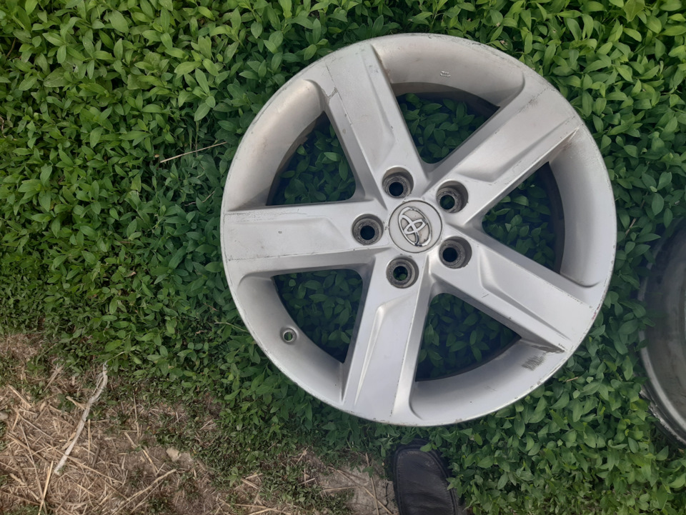 Приехали дисули R 17 от камри 50 SE — Toyota Camry (XV40), 2,4 л, 2007 ...