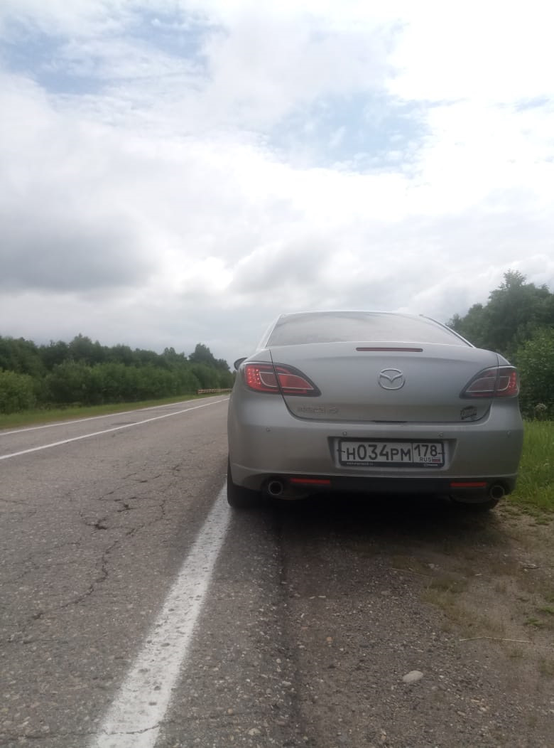 Из СПб в Анапу через Пермский край. Часть 1. — Mazda 6 (2G) GH, 2 л, 2008  года | путешествие | DRIVE2