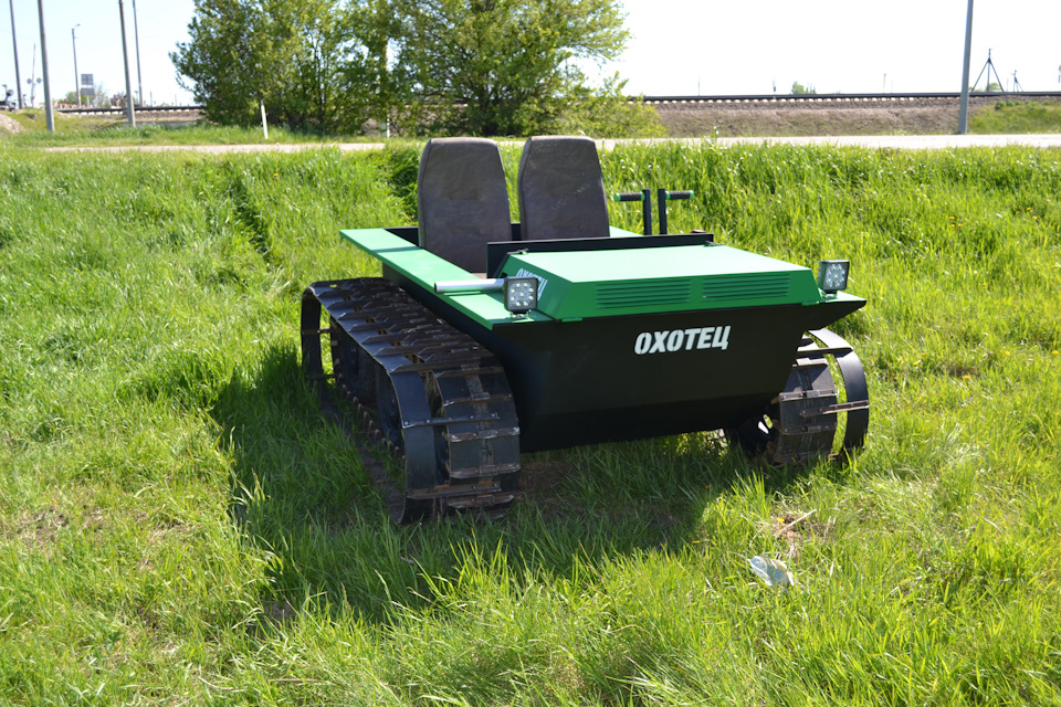 Расширители гусениц для езды по снегу и болоту Охотец — мини погрузчик ...