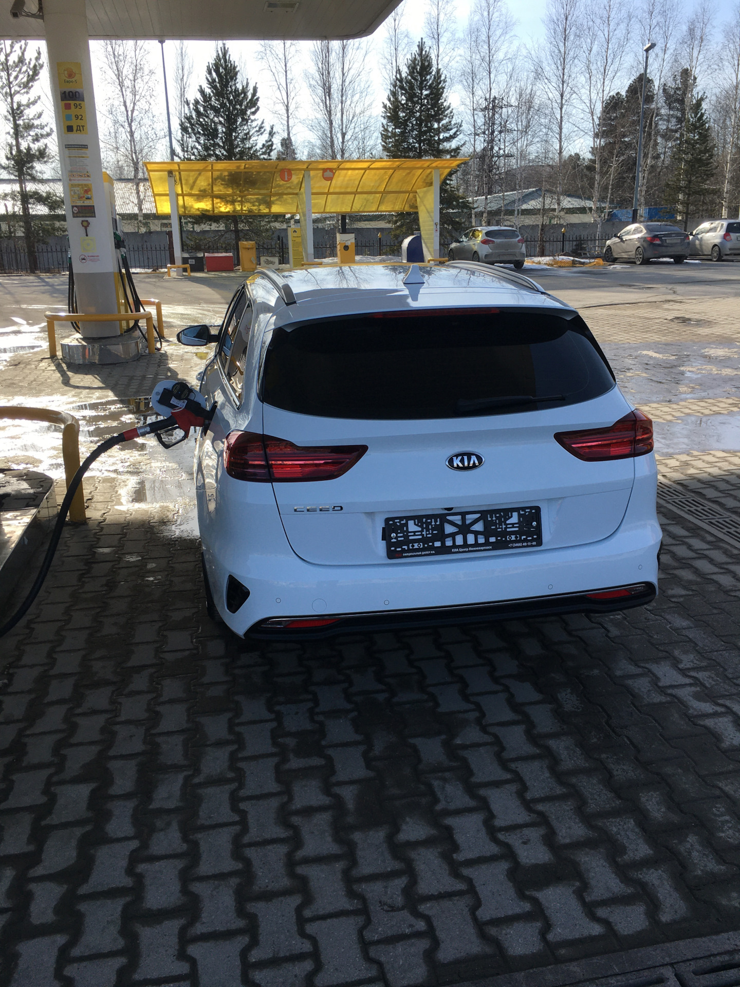 Обкатка-наблюдение нового 🚗 💨 😎 — KIA Ceed SW (3G), 1,6 л, 2021 года |  обкатка | DRIVE2