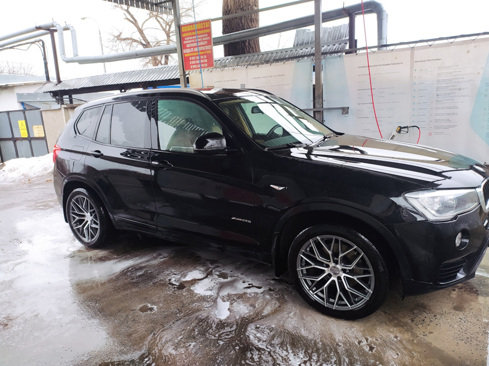 Диски на месте — BMW X3 (F25), 2 л, 2014 года | колёсные диски | DRIVE2