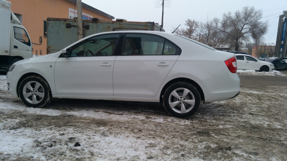 Skoda Rapid Умка в городе