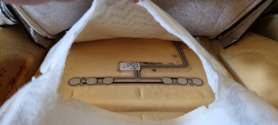 Ошибка блока SRS при установка механического концевика ремня и датчика ...