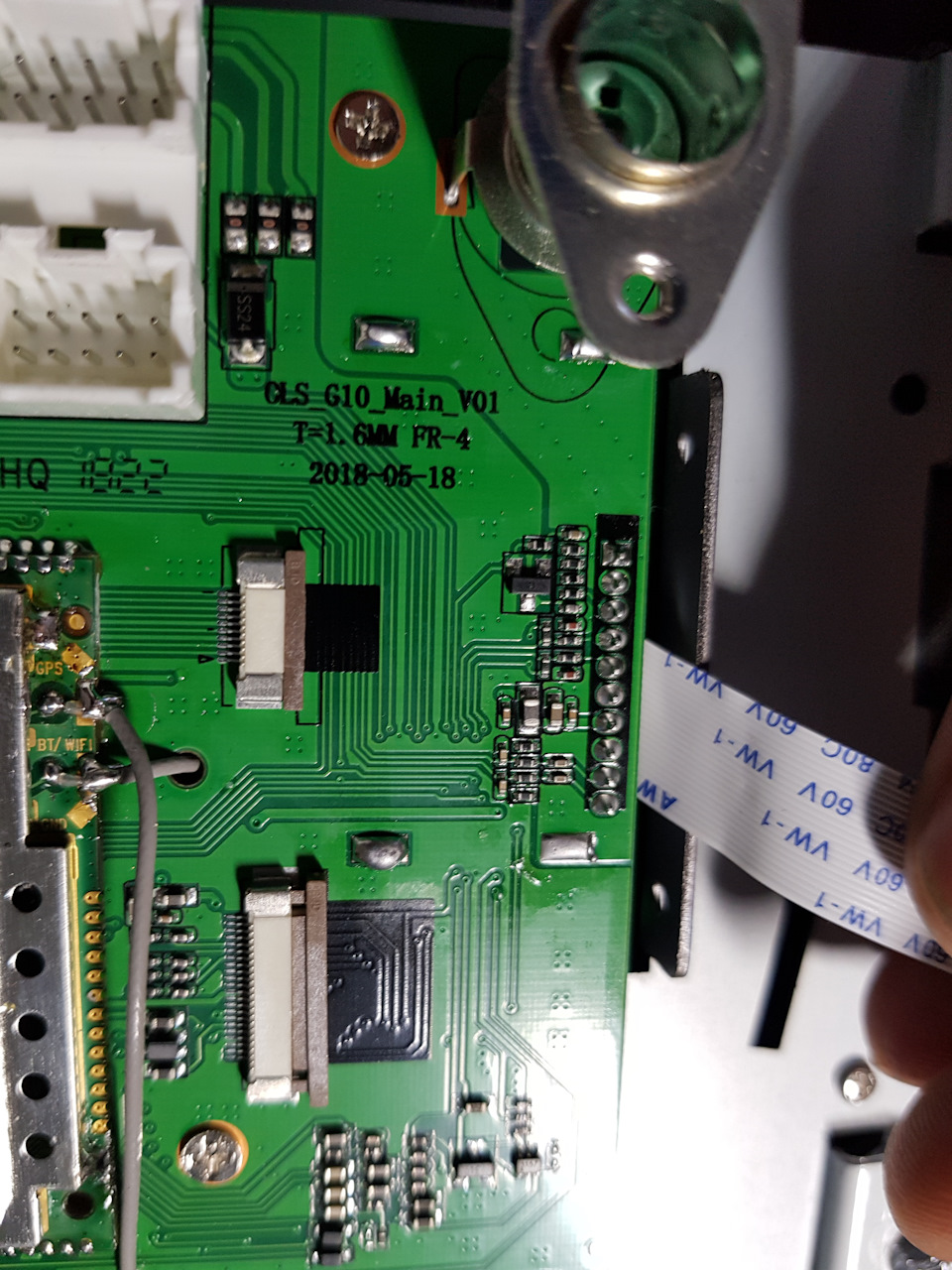 Китайская магнитола Ownice K1 (G10). Замена усилителя на TDA7850 + фото ...