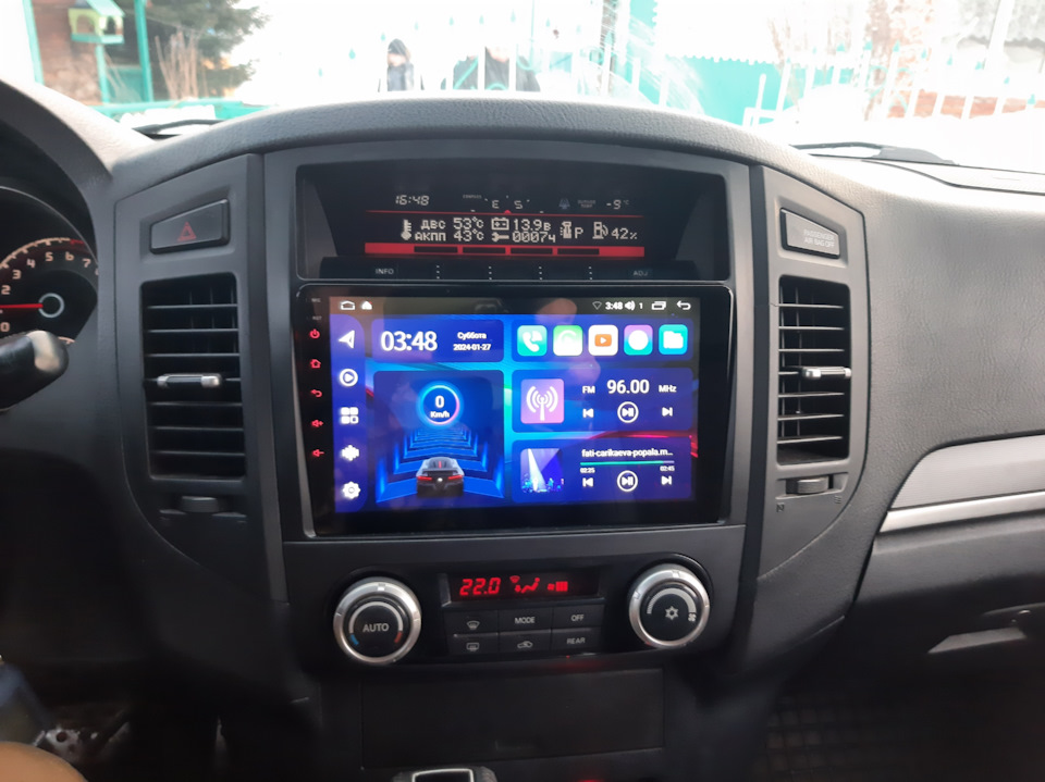 Магнитола — Mitsubishi Pajero (4G), 3 л, 2012 года | автозвук | DRIVE2