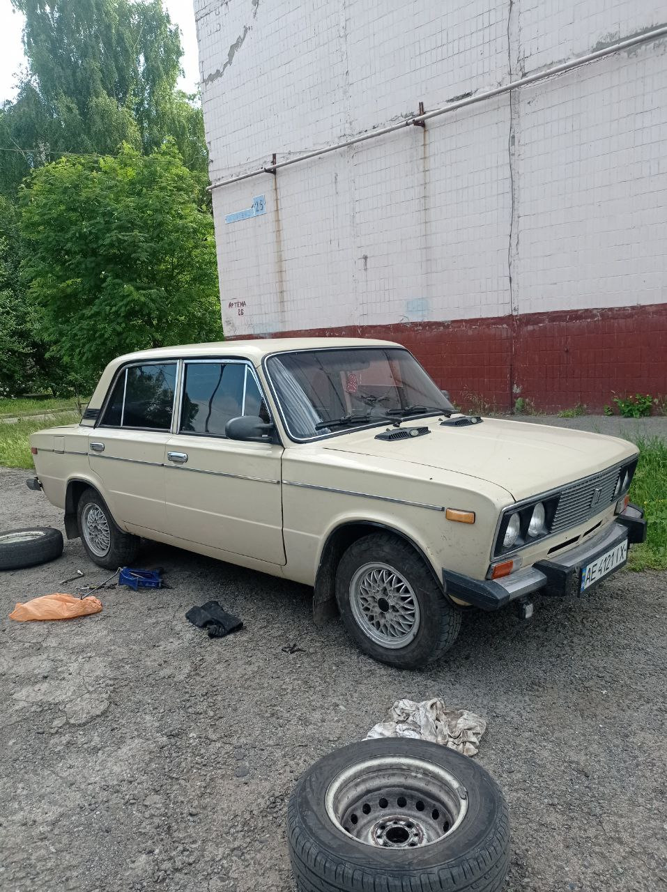 Диски exip r13 et 40 6j на ваз 2106 — Lada 21061, 1,5 л, 1982 года ...