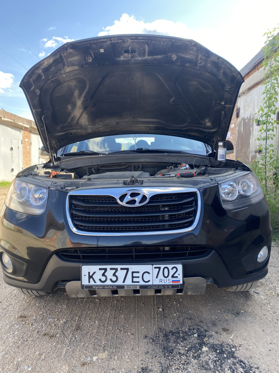 Покраска решетки радиатора — Hyundai Santa Fe (2G), 2,2 л, 2010 года |  стайлинг | DRIVE2