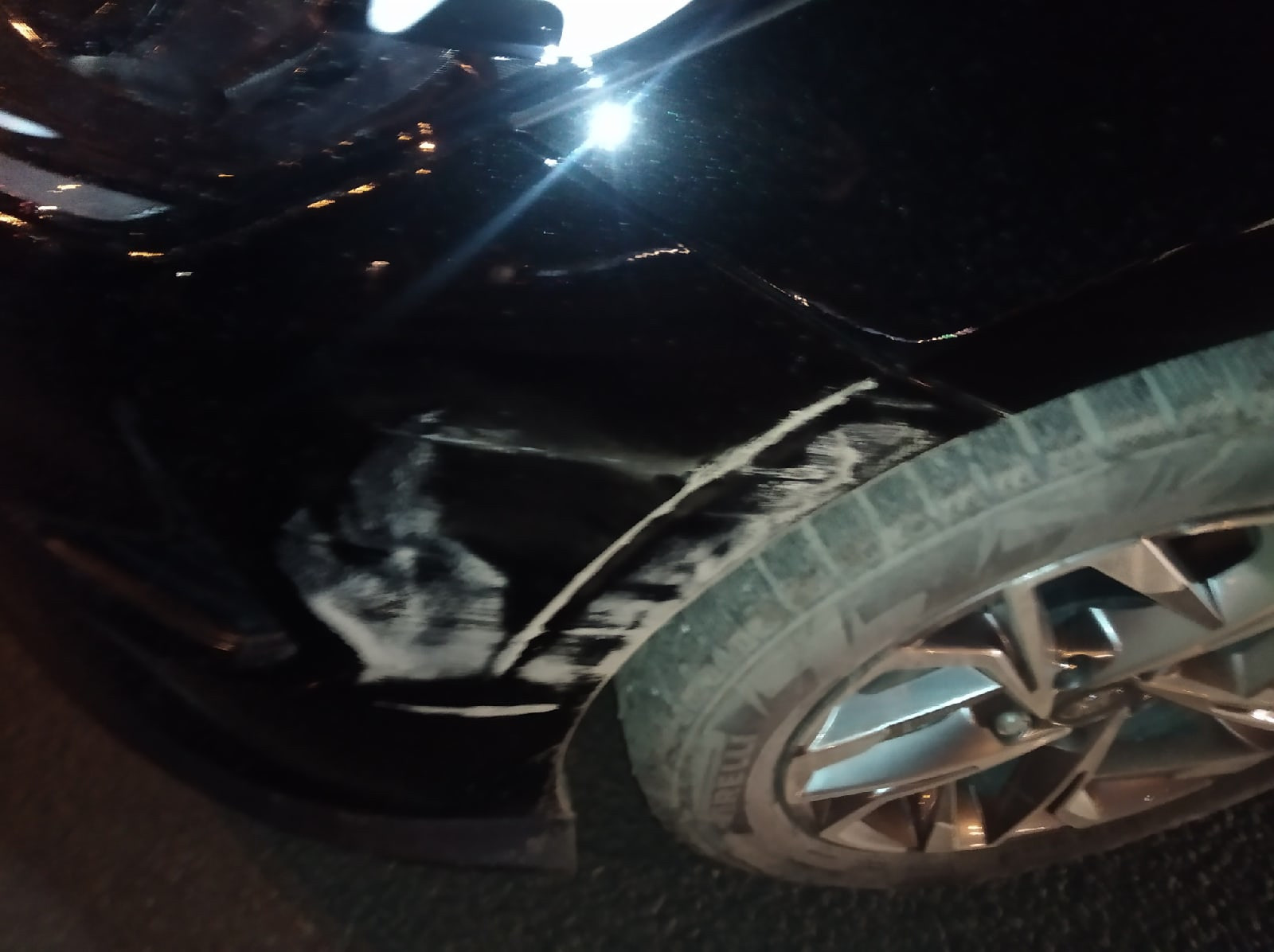 Притерли бампер. + Вопрос по датчикам — Hyundai Sonata VIII (DN8), 2 л ...