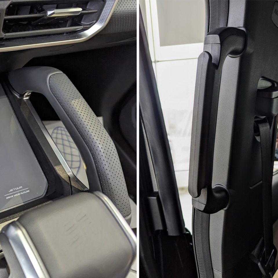 Почему нельзя было сделать ручку заднего пассажира такой в Jetour T2? — Haval Dargo
