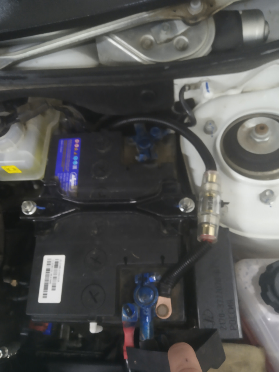 Фото в бортжурнале Lada Гранта Лифтбек (1G). Запчасти на фото: EO414