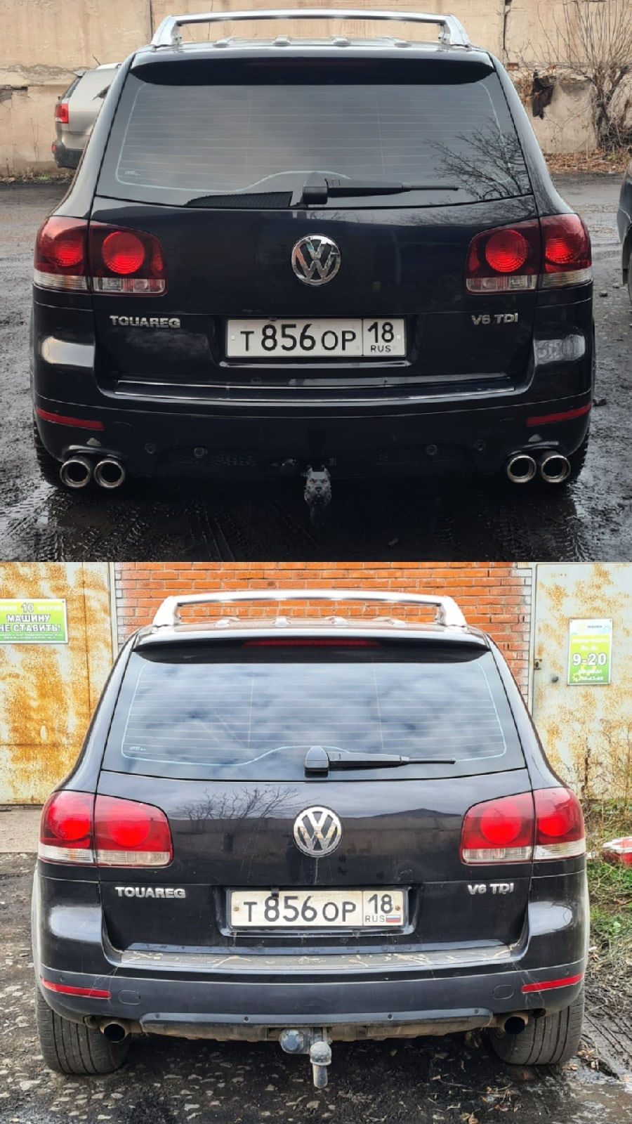 Подтянул попку — Volkswagen Touareg (1G), 3 л, 2008 года | стайлинг | DRIVE2