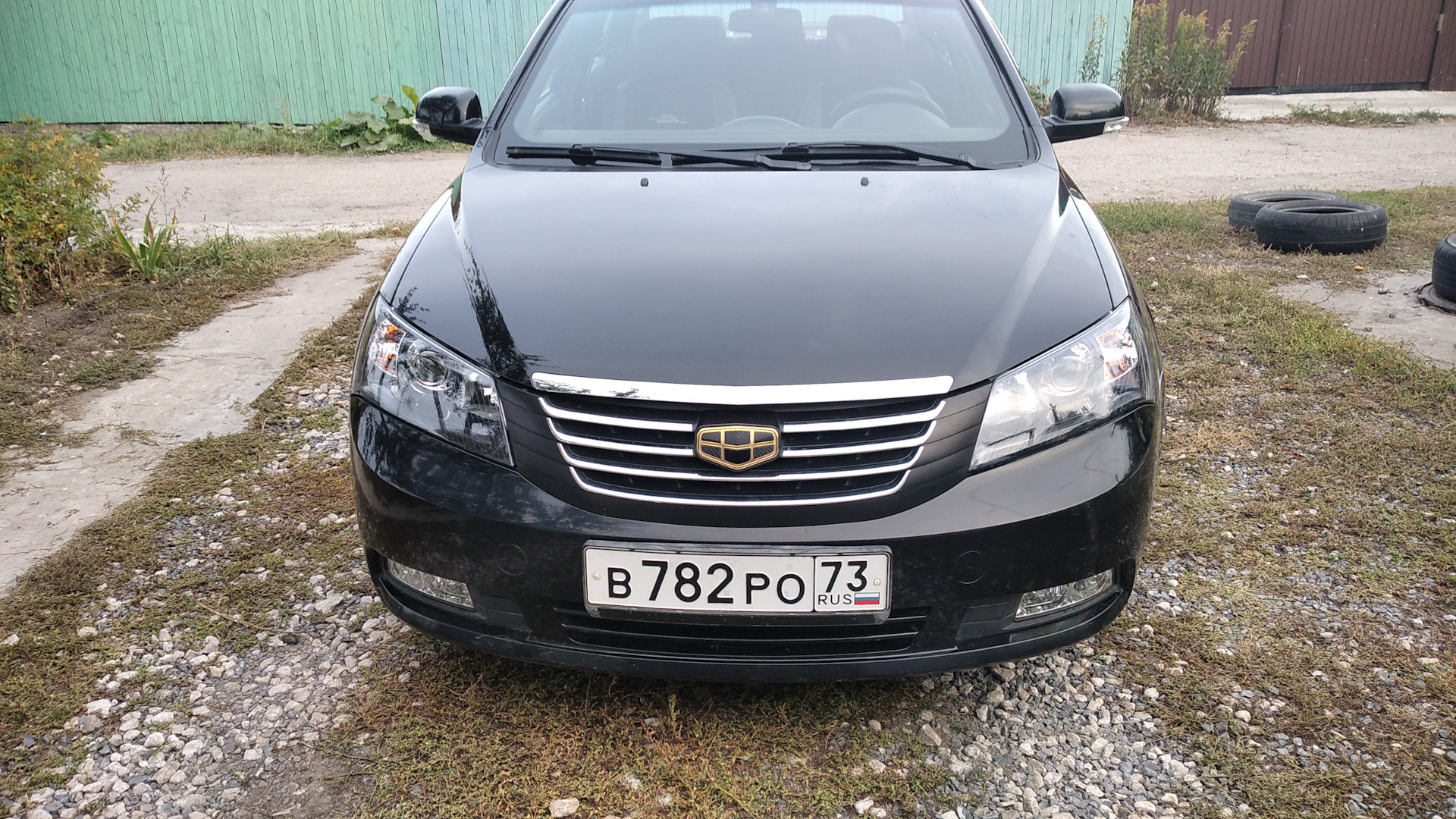 Установил новые фары. — Geely Emgrand EC7 FE-1, 1,5 л, 2013 года ...