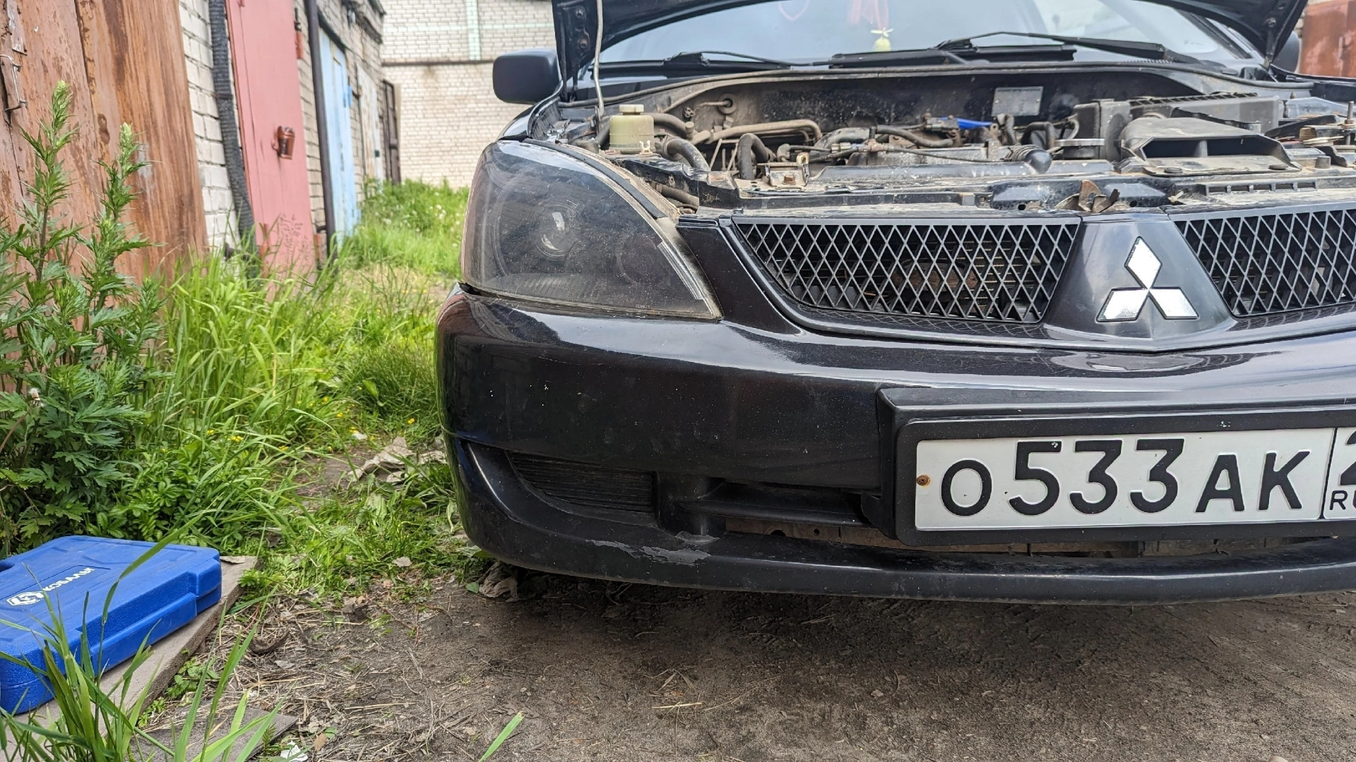 Фары Лансер 9 — Mitsubishi Lancer IX, 1,6 л, 2007 года | тюнинг | DRIVE2