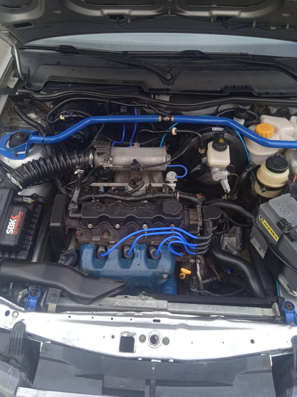 ВВ провода нулевого сопротивления — Daewoo Nexia (N150), 1,5 л, 2011 ...