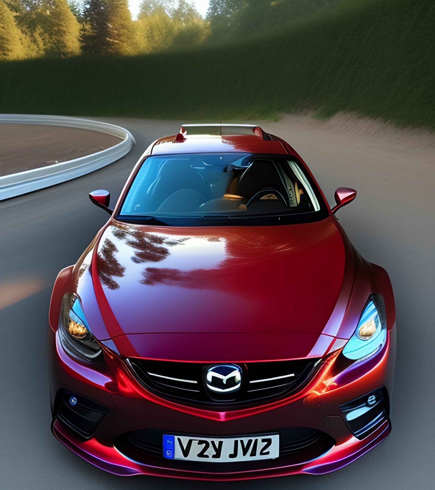 Mazda 6 GH винил Самурай