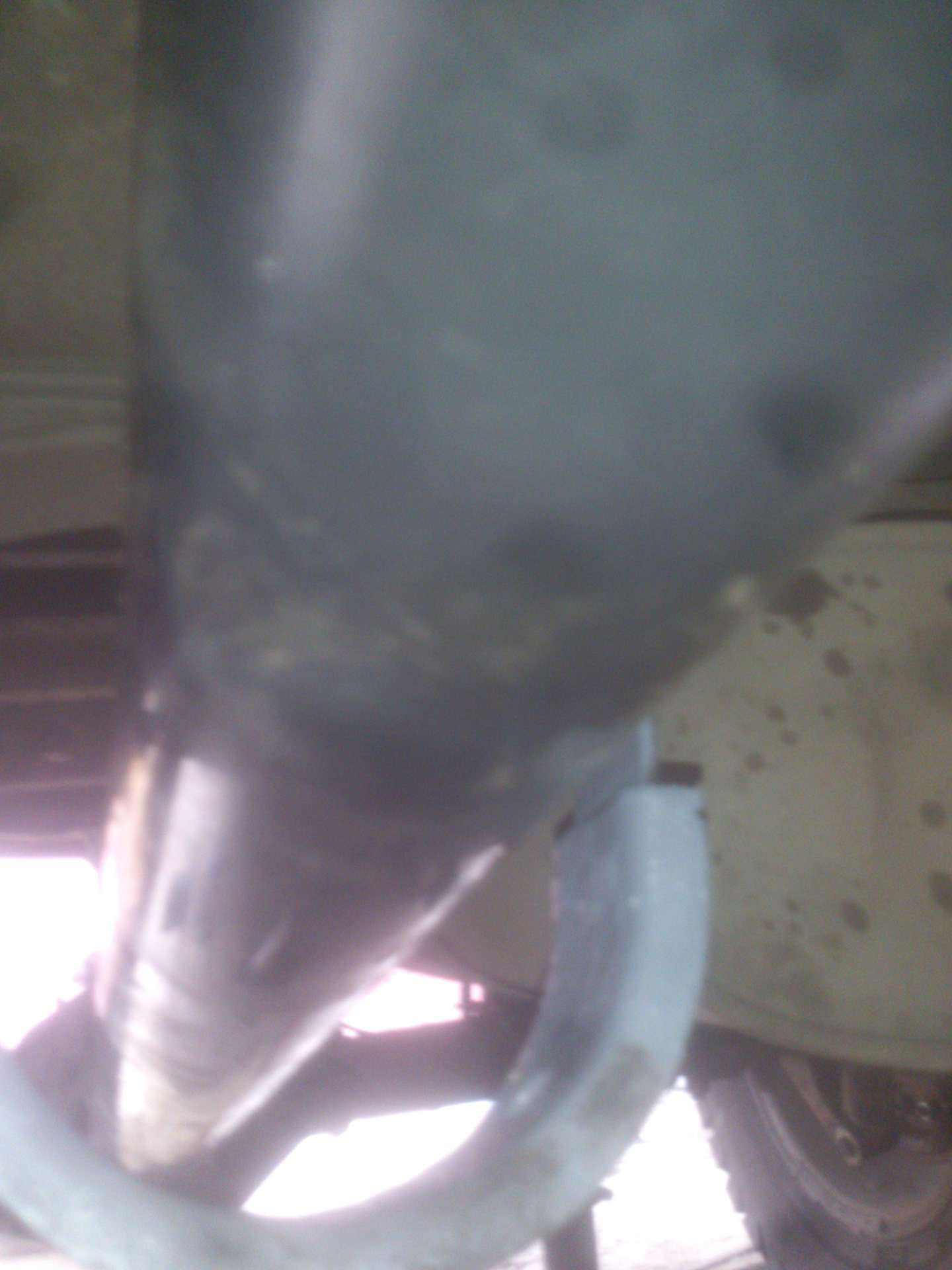 Устранение течи сальника + установка прямого кардана.