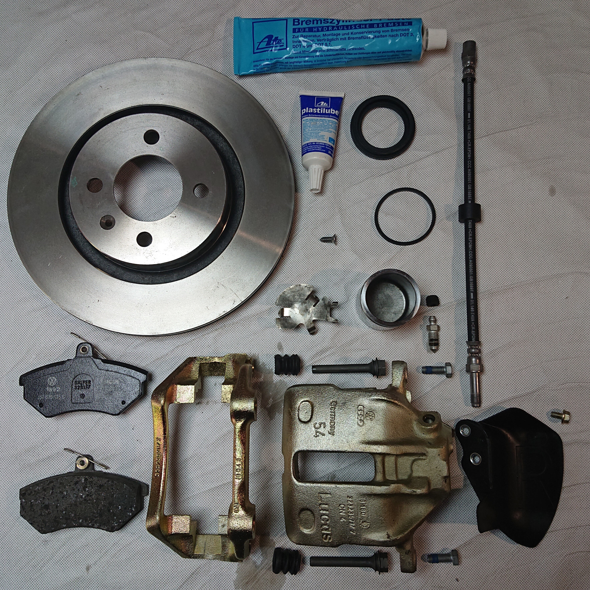 280mm Groupset Volkswagen Golf 1 9 L 1988 Goda Na Drive2