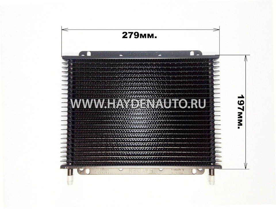 Радиатор АКПП HAYDEN OC-698 — Mitsubishi Pajero Sport (2G), 2,5 л, 2015  года, тюнинг
