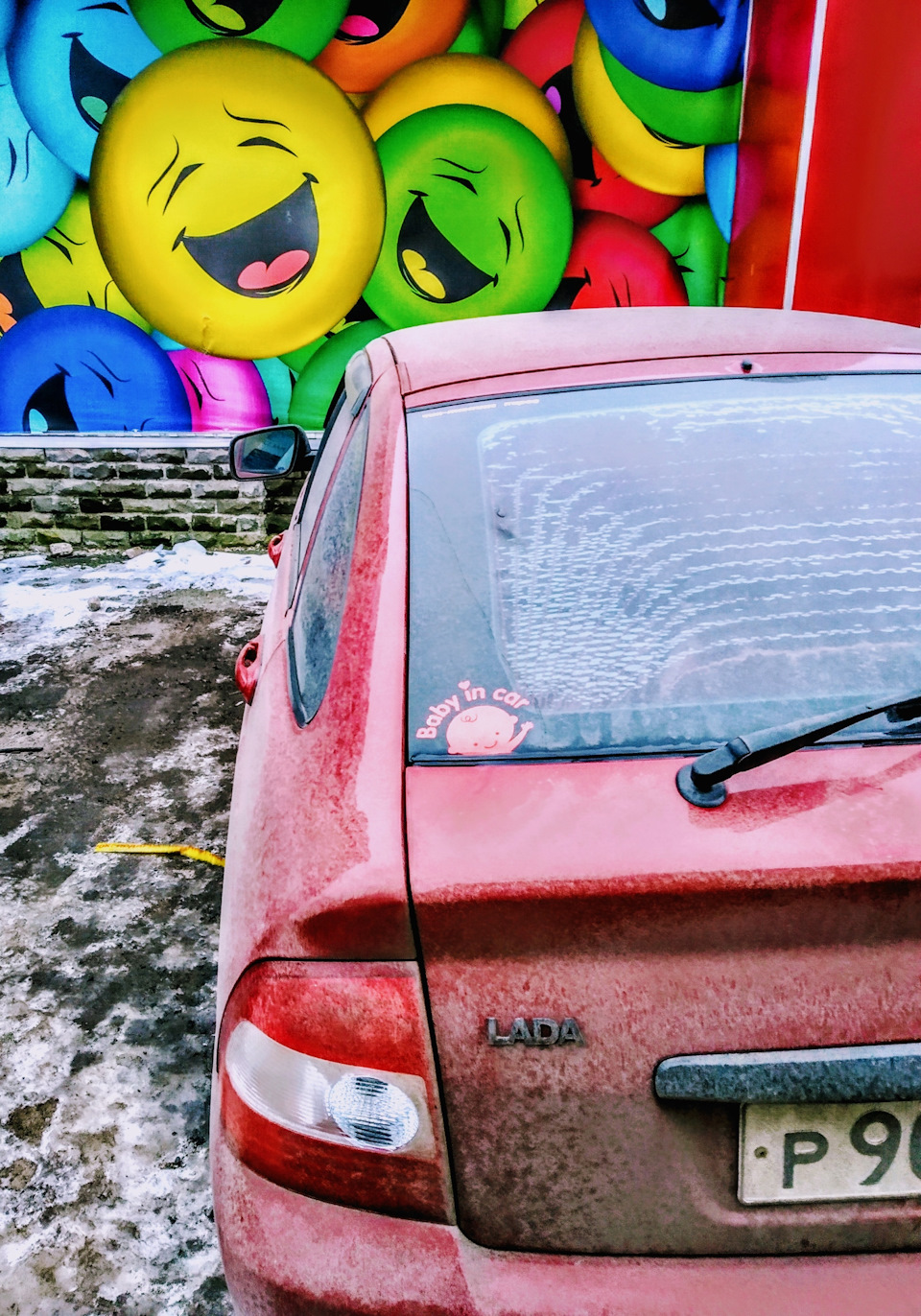 Фото в бортжурнале Lada Приора хэтчбек