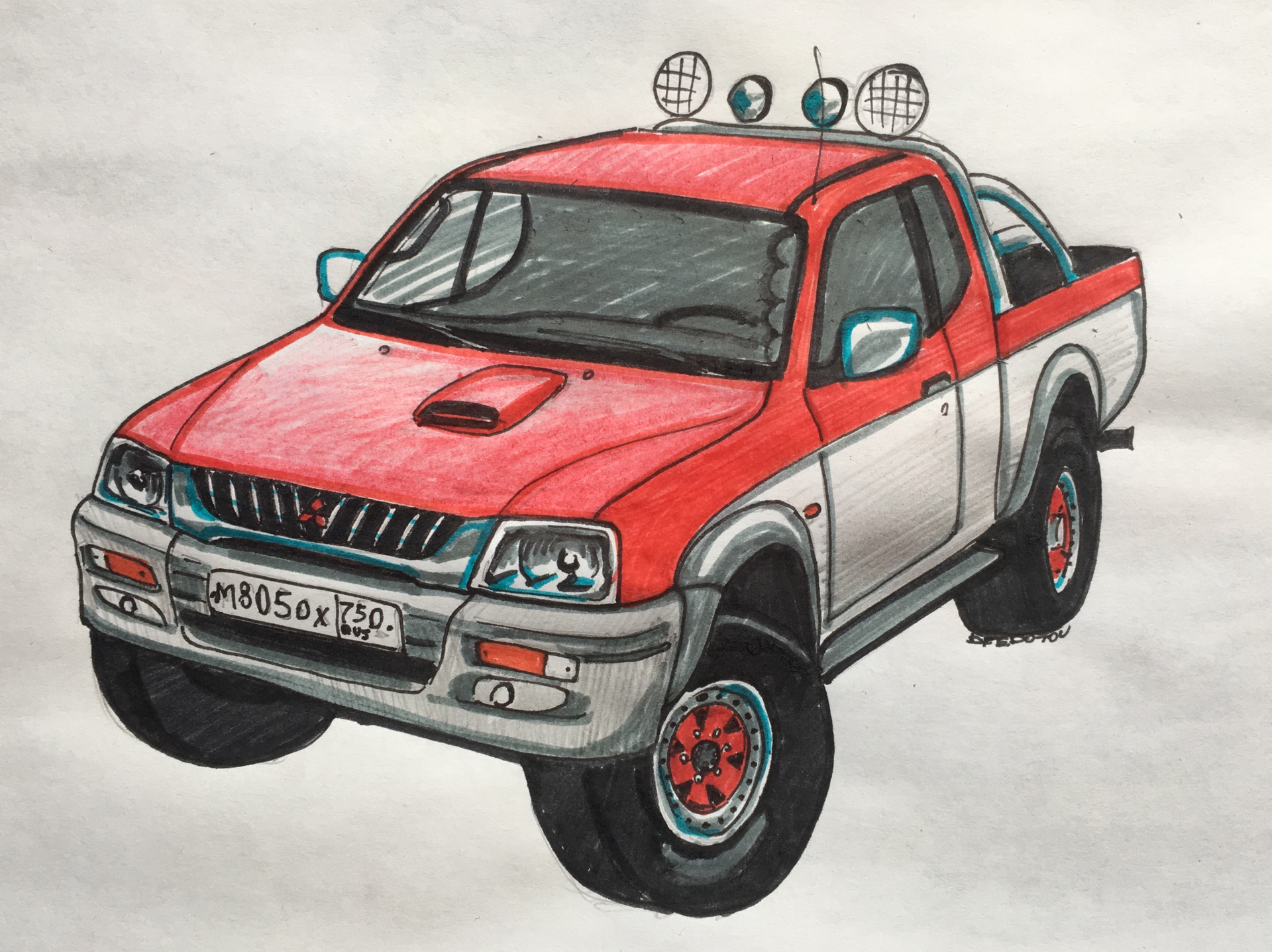 Mitsubishi l200 Рё РґРµРІСѓС€РєРё