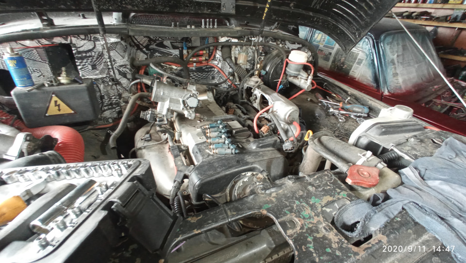 Подготовка УАЗа к предстоящим соревнованиям. — УАЗ 469, 6,8 л, 1978 ...