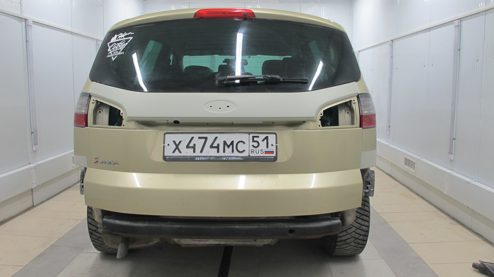 Крепим задние локера после омоложения) — Ford S-Max (1G), 2 л, 2006 ...