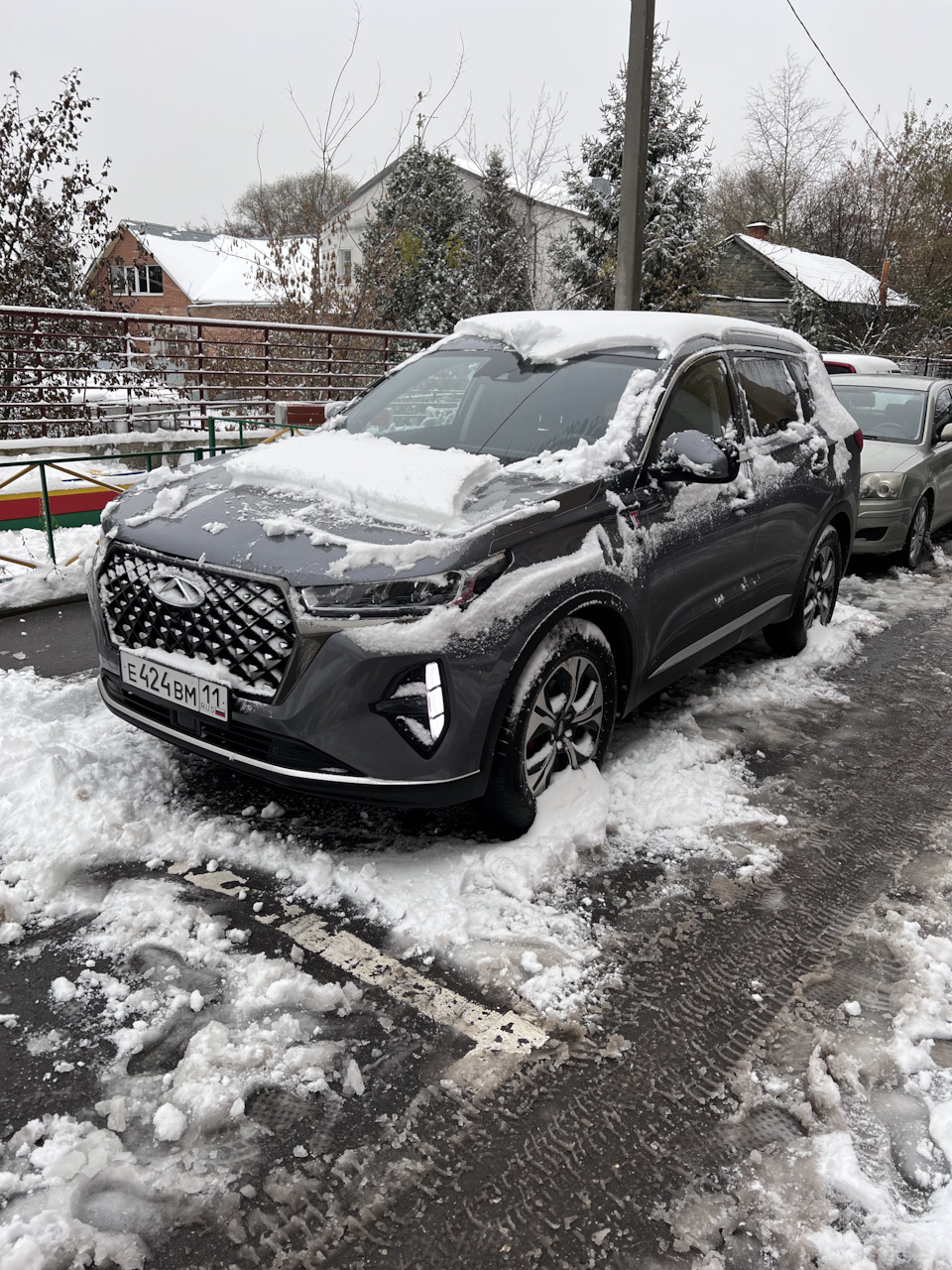 ОСТОРОЖНО! МУСОРОВОЗ !😡 ( часть 1 ) — Chery Tiggo 7 Pro Max, 1,6 л, 2023  года | ДТП | DRIVE2