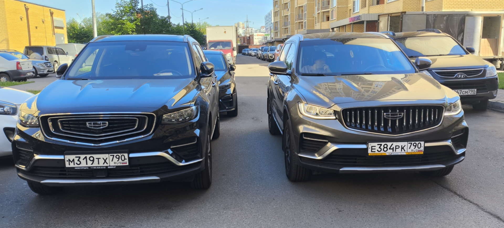 РешЁтка — Geely Atlas Pro, 1,5 л, 2023 года | аксессуары | DRIVE2
