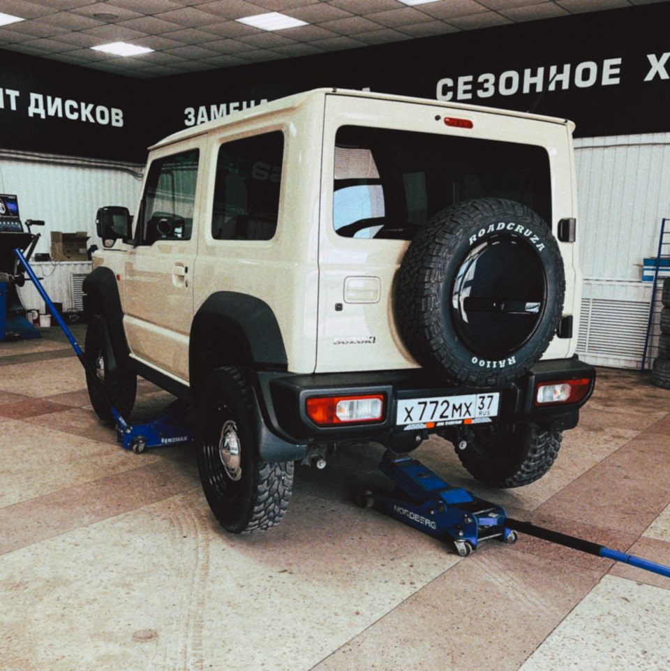 Колёсовое — Suzuki Jimny (2018), 1,5 л, 2020 года | шины | DRIVE2