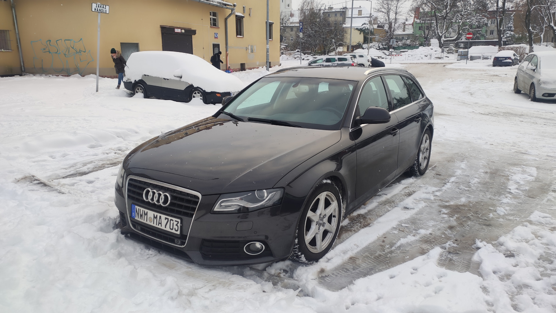 Первые затраты (регистрация авто в Польше) — Audi A4 Avant (B8), 2 л, 2008  года | страхование | DRIVE2